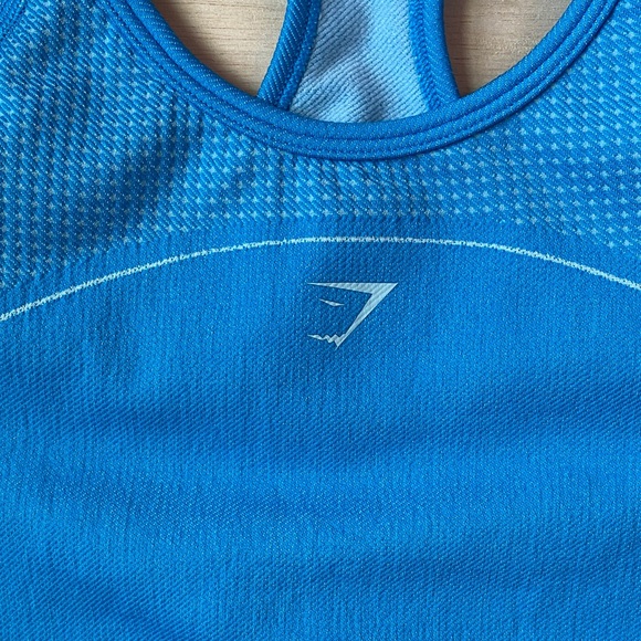 Gymshark Vibrant Blue Crop Top - Picture 2 of 15